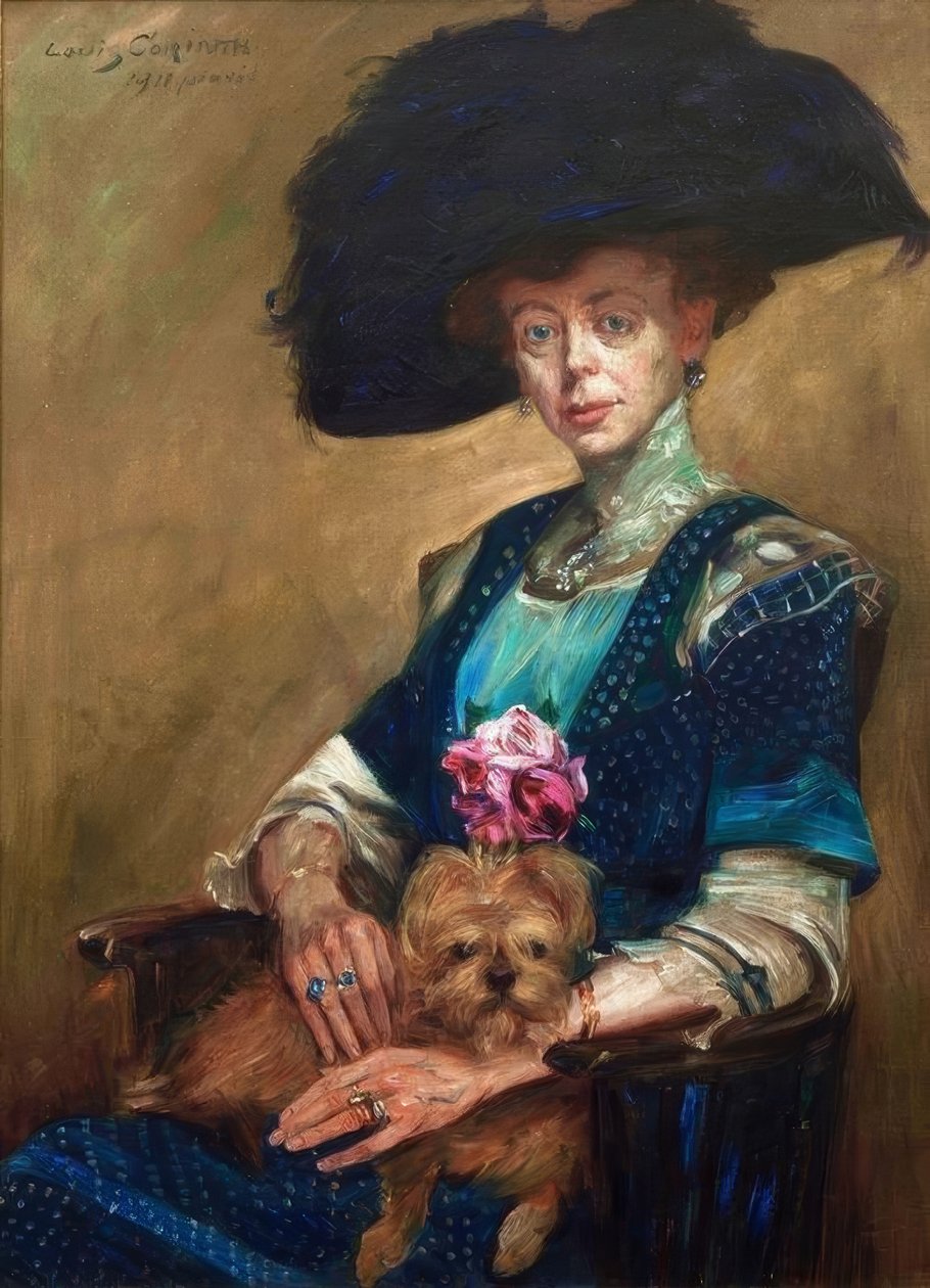 Portrét paní Lutherové od Lovis Corinth