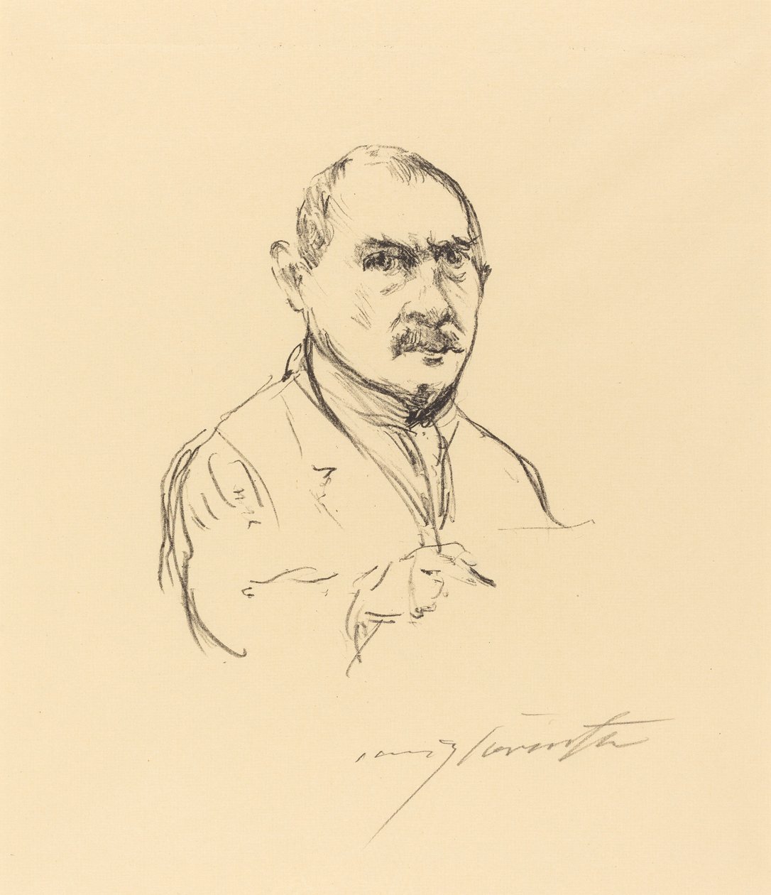 Autoportrét (Autoportrét) od Lovis Corinth