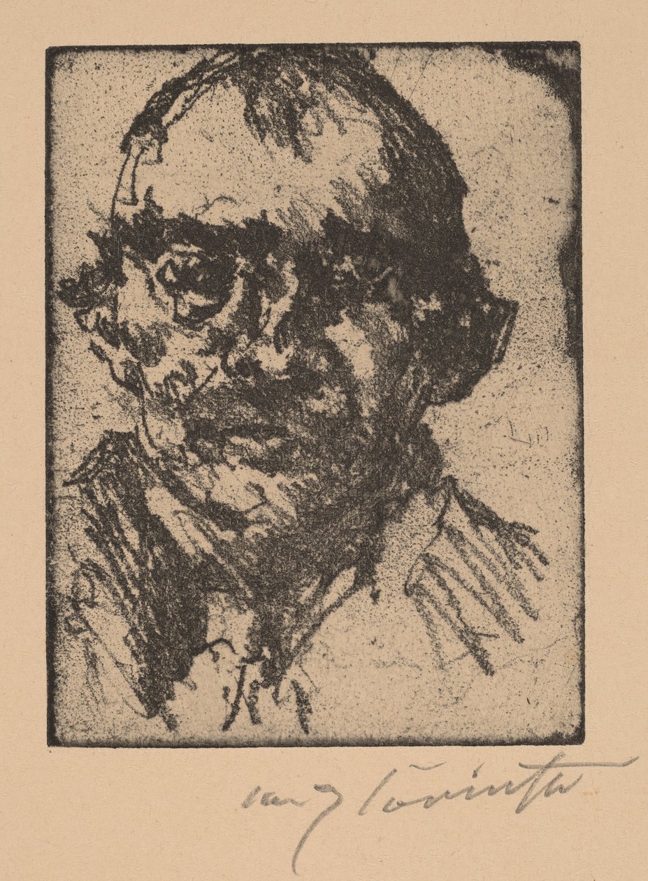 Autoportrét Autoportrét, 1920-1921. od Lovis Corinth
