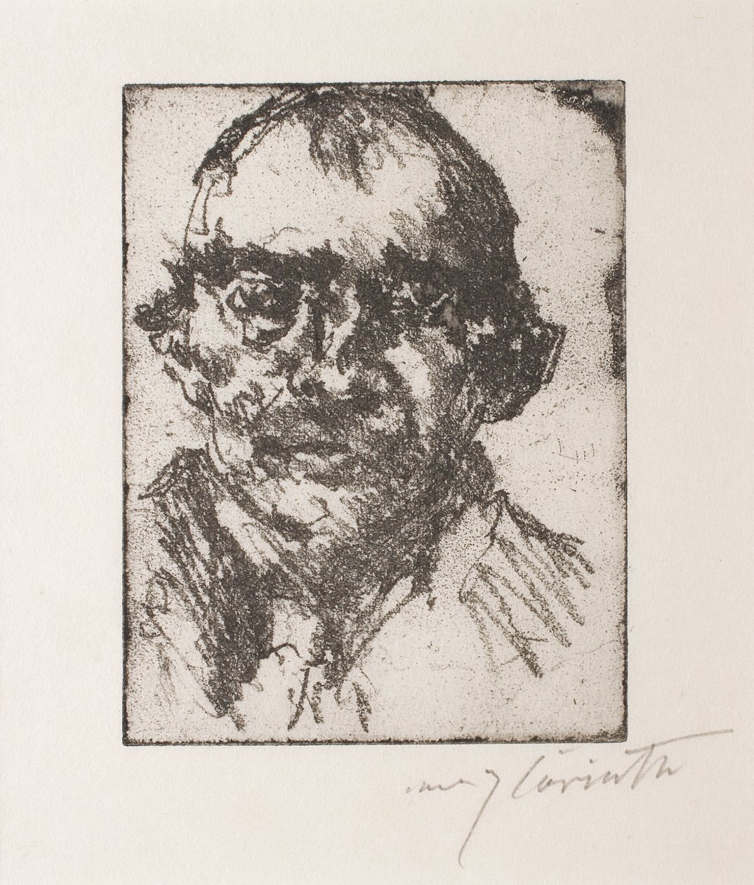 autoportrét od Lovis Corinth
