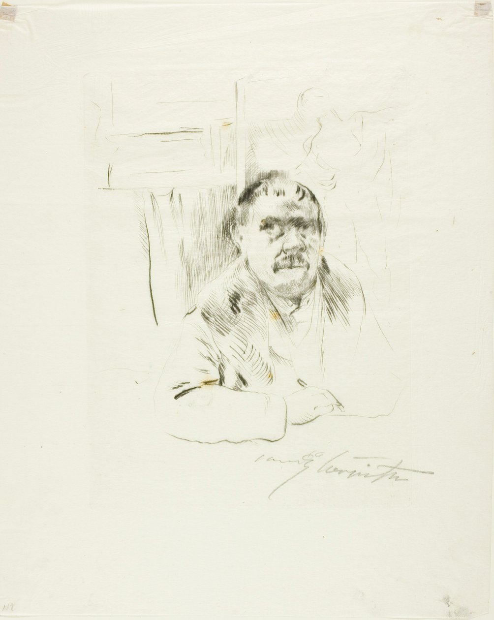 Autoportrét od Lovis Corinth