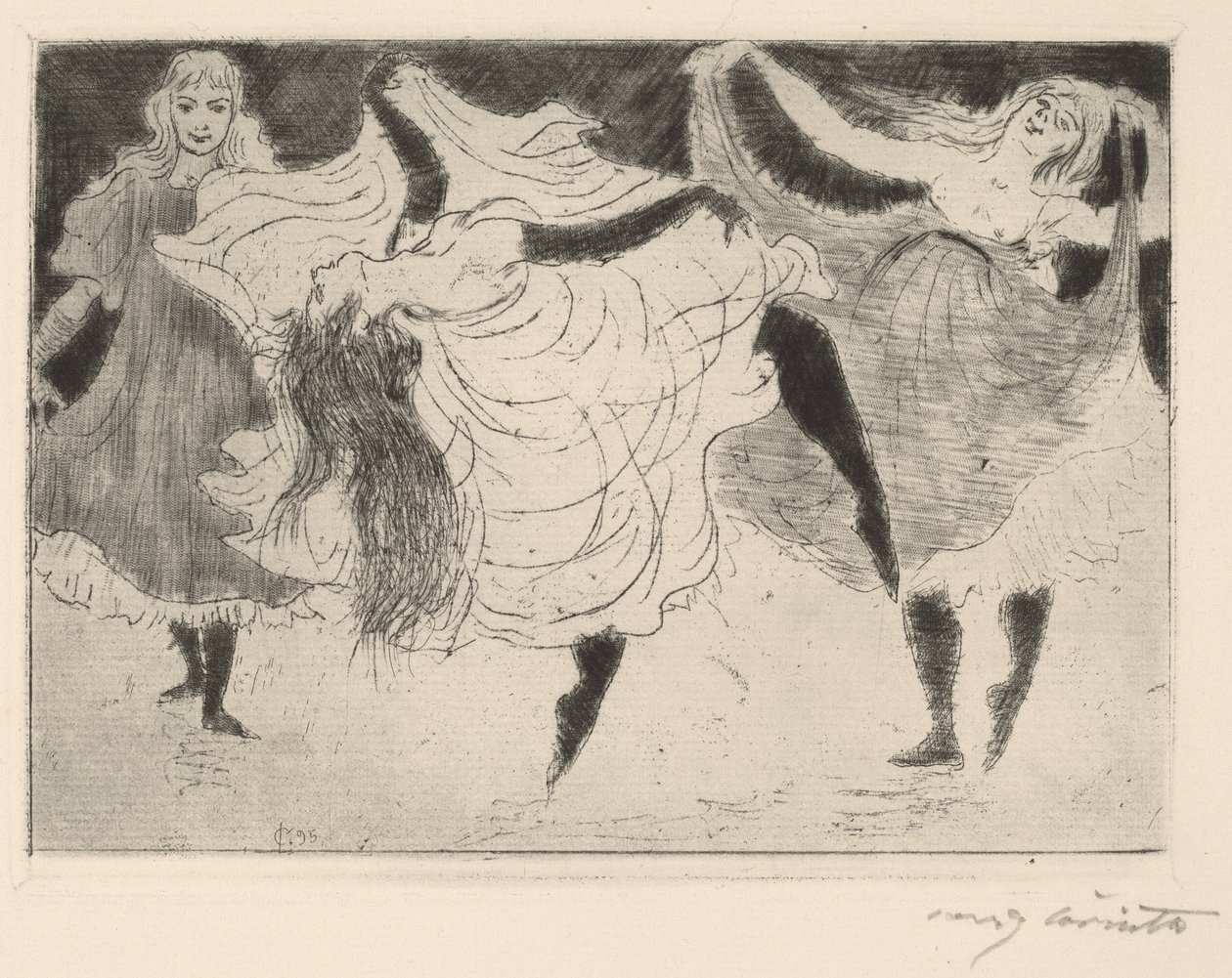 Tanečníci Tanečníci, 1895. od Lovis Corinth