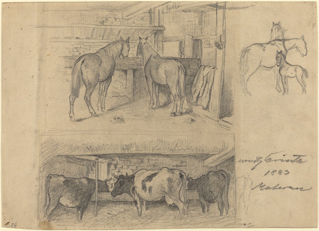 Stodola od Lovis Corinth