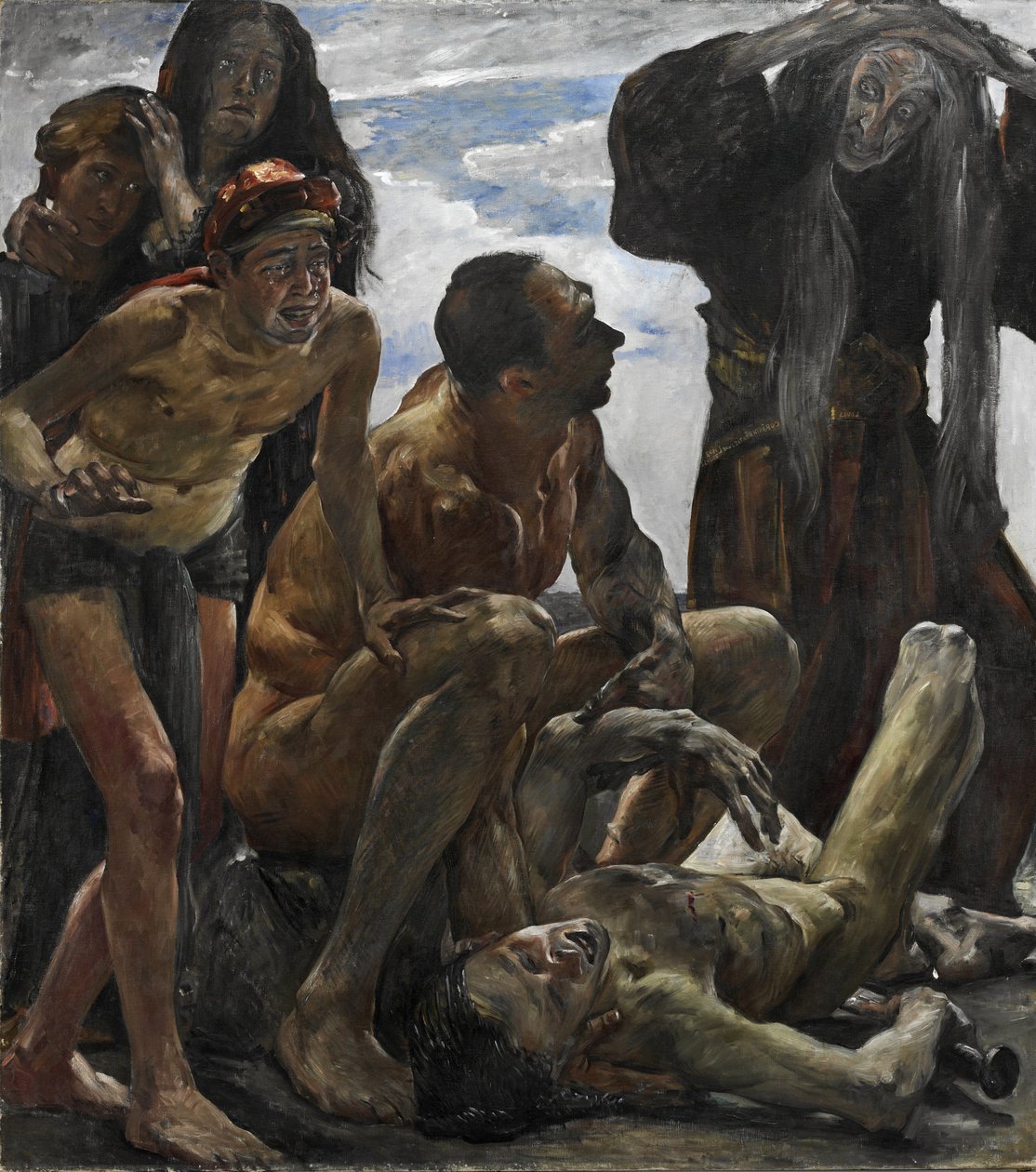 Smutek od Lovis Corinth