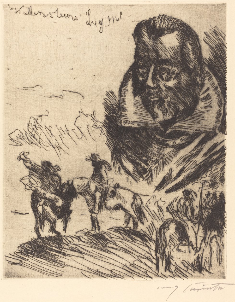 Titulní strana Frontispisu, 1923. od Lovis Corinth