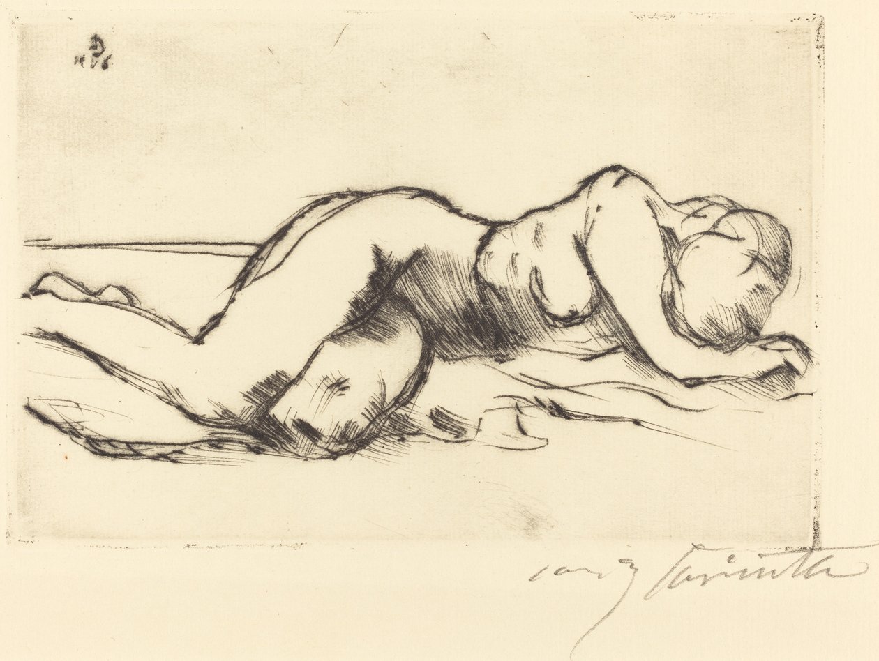 Ženský akt od Lovis Corinth