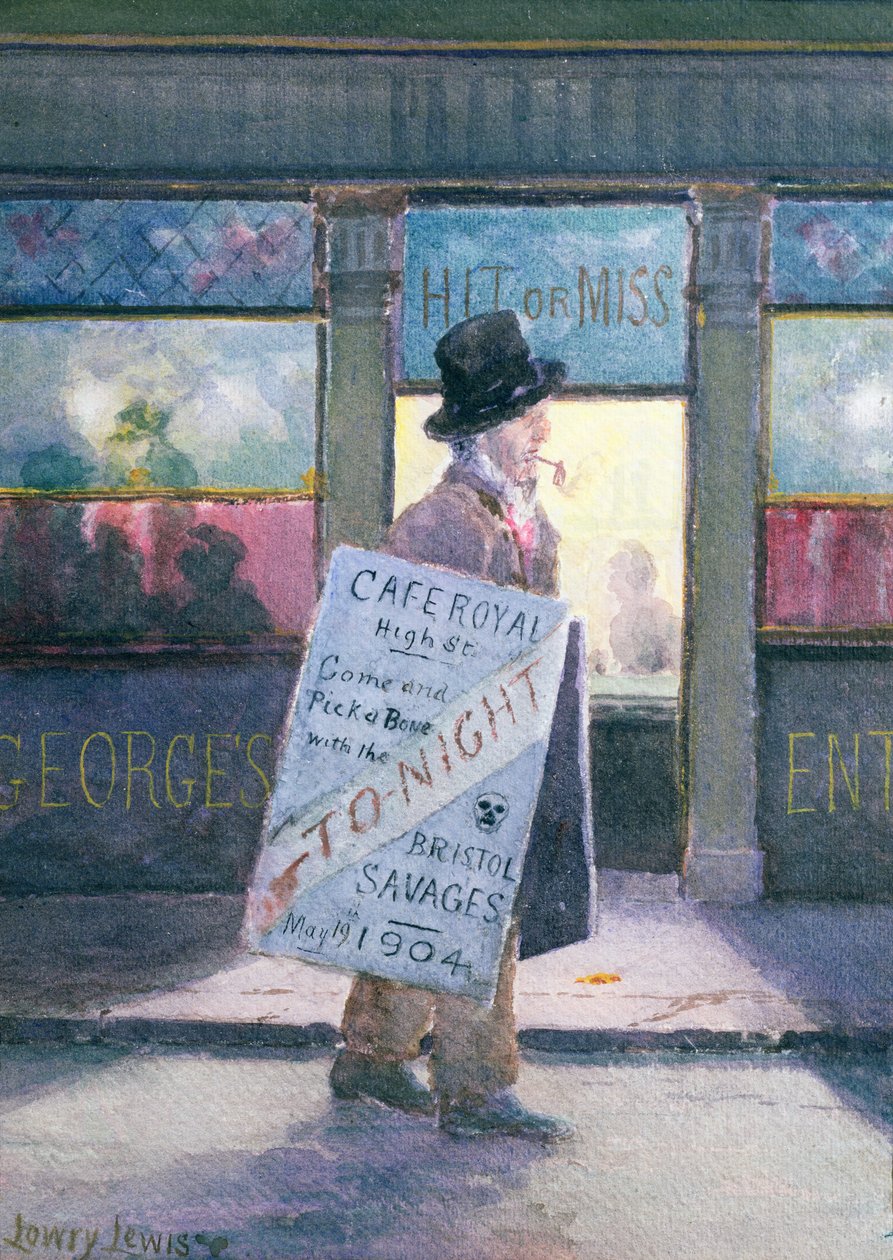 První večeře, 1904 (wc na palubě) od Lowry Lewis