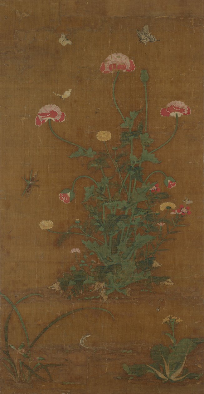 Květiny, 14. století. od Lu Jingfu