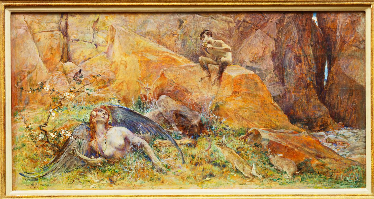 Pan a chiméra od Luc Oliver Merson