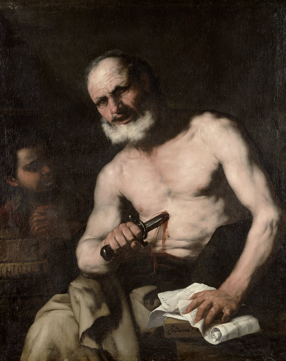 Cato of Utica (95-46 př.nl) od Luca Giordano