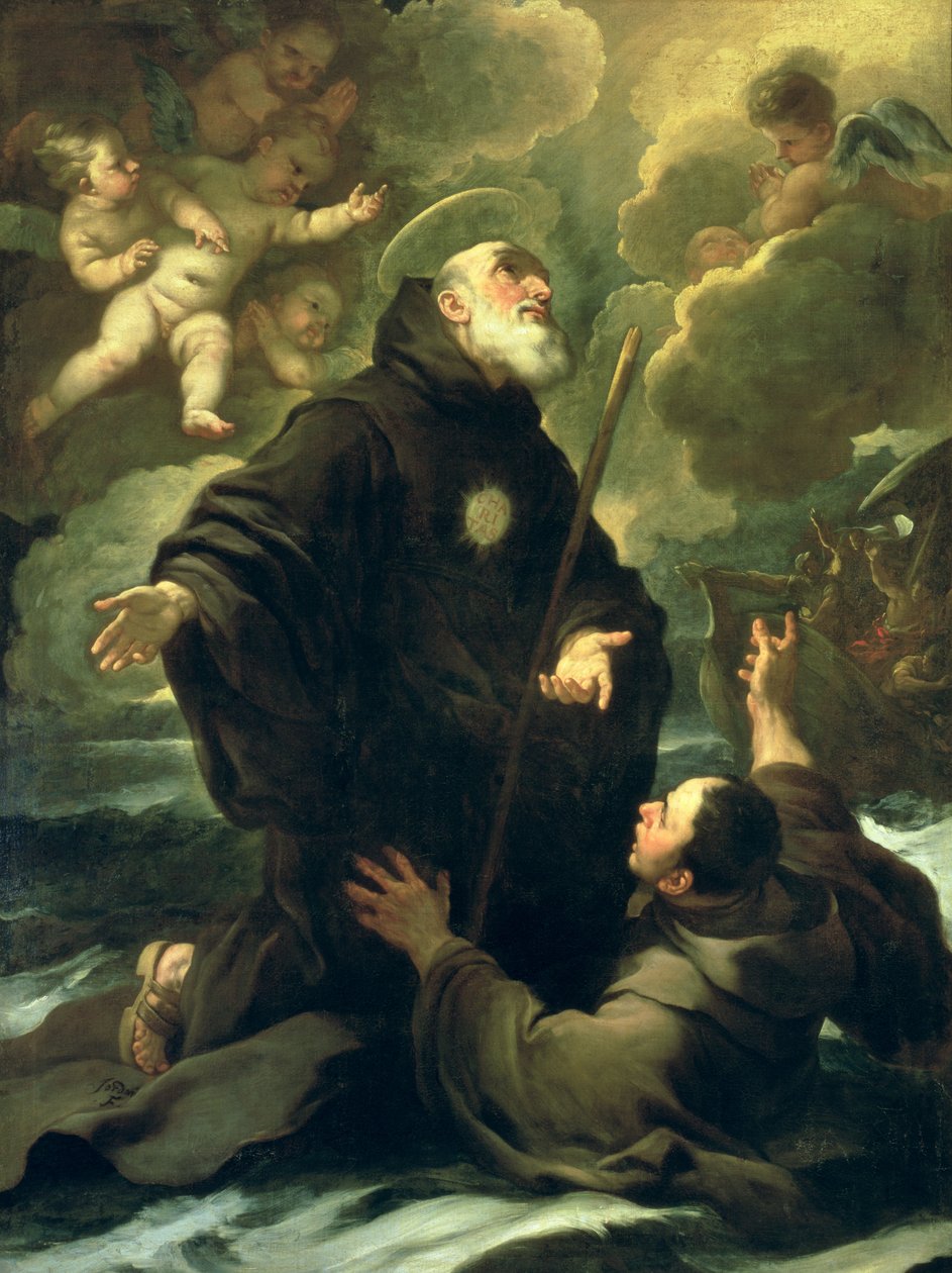 Svatý František z Paoly, 1416-1507) od Luca Giordano