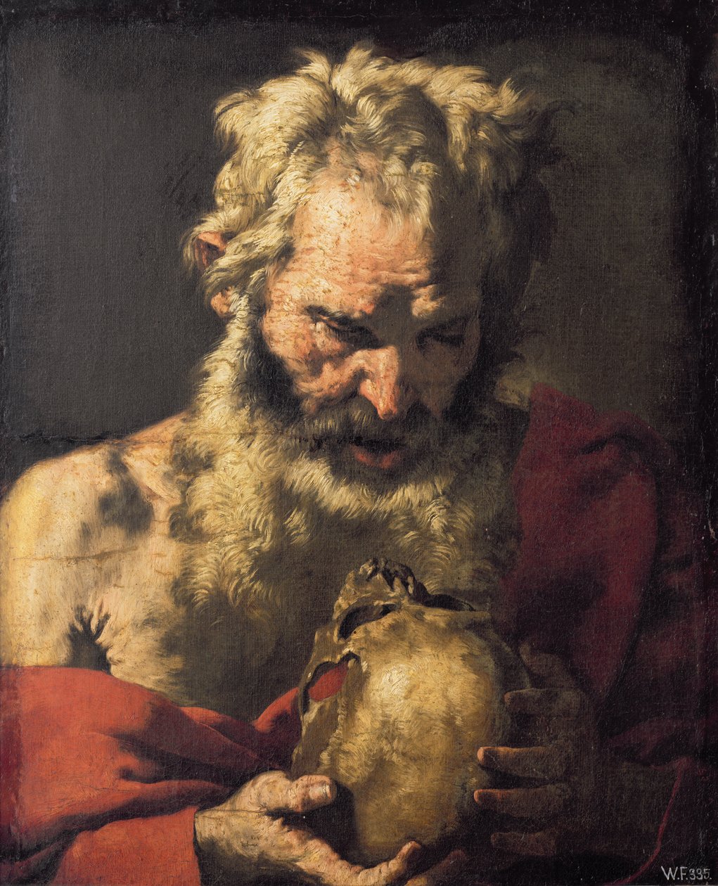 Svatý Jeroným od Luca Giordano