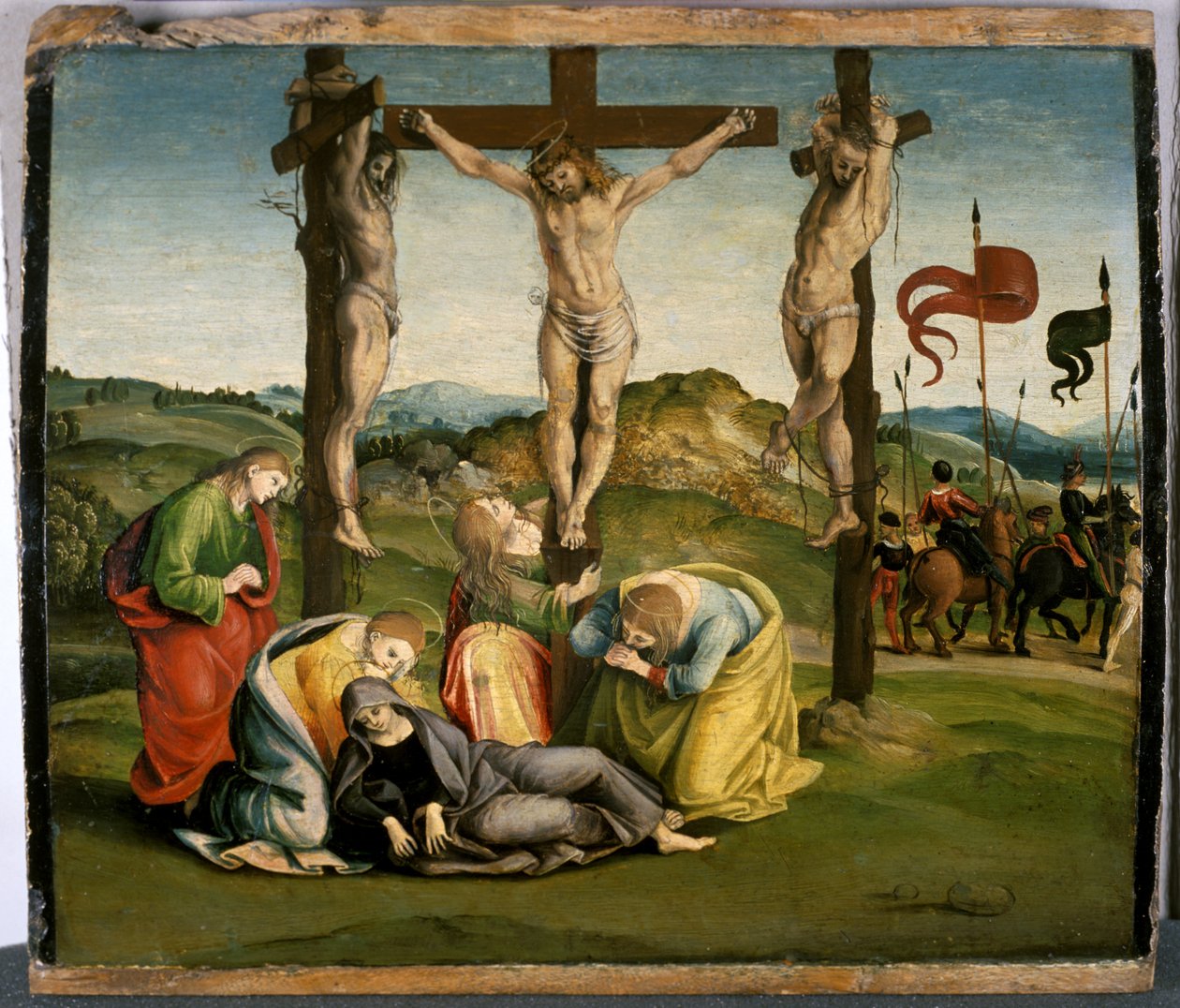 Ukřižování, cca 1507 (tempera na dřevě) od Luca Signorelli