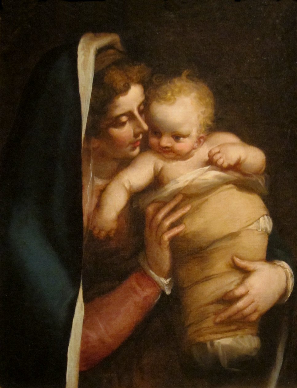 Madona s dítětem od Luca Cambiaso