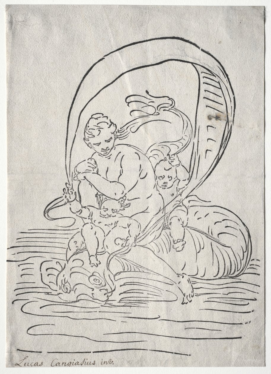 Triumf Amphitrite od Luca Cambiaso