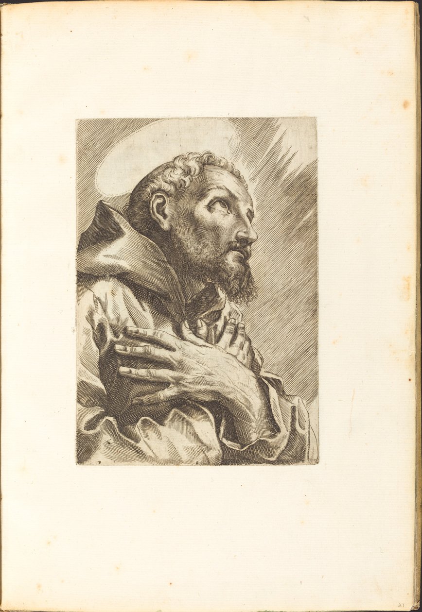 Svatý František z Assisi od Luca Ciamberlano