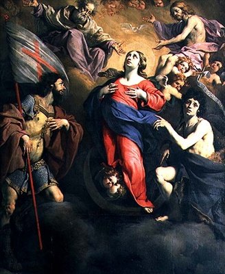 Nanebevzetí Panny Marie od Luca Ferrari