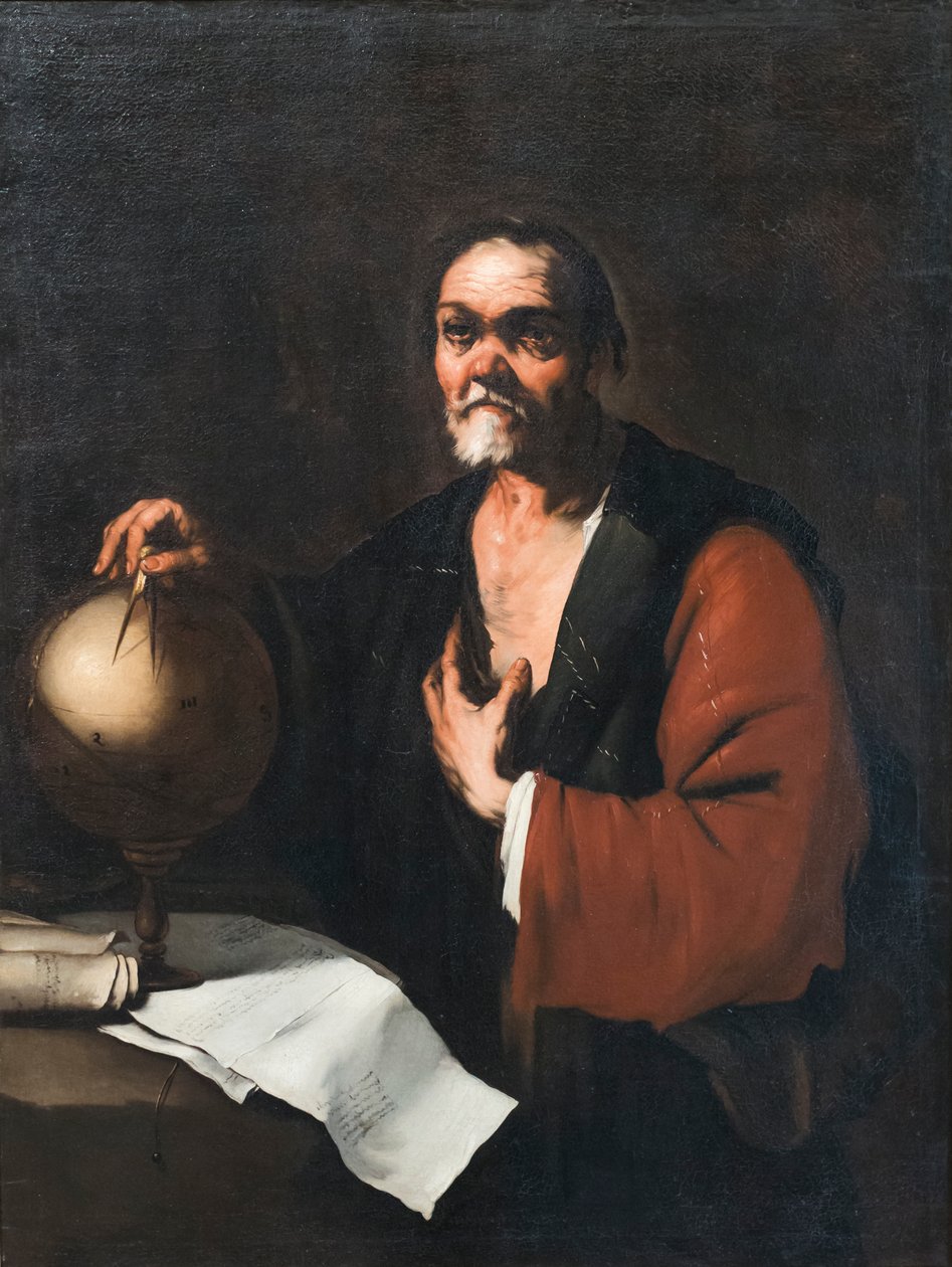 Hérakleitos od Luca Giordano