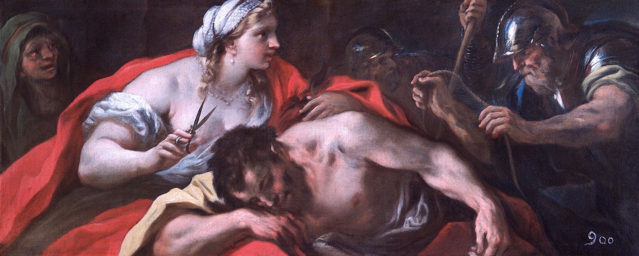 „Samson a Dalila“, 17. století od Luca Giordano