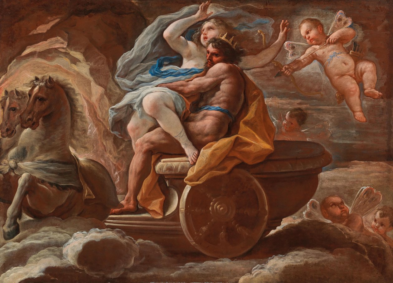 Únos Proserpiny, cca 1689. od Luca Giordano