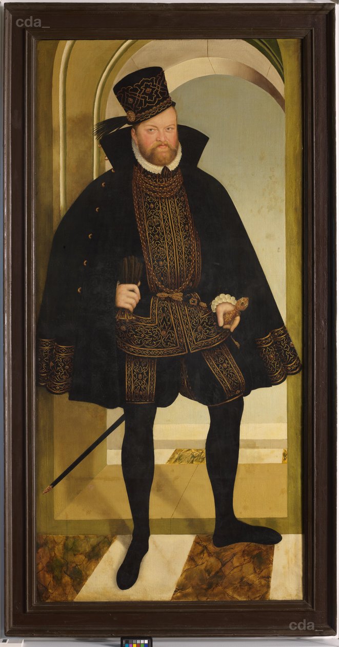Portrét kurfiřta Augusta od Lucas Cranach the Younger  