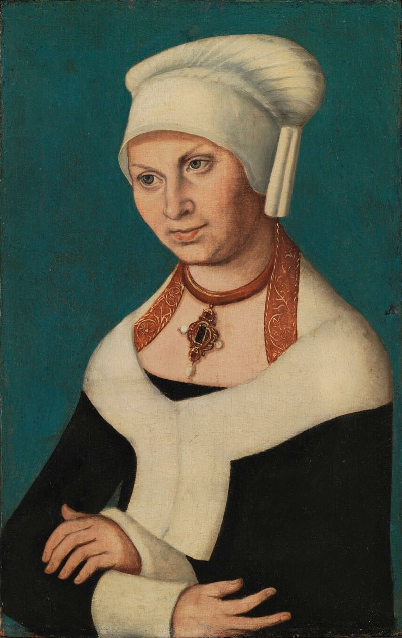 Portrét Barbory ​​Saské od Lucas Cranach the Elder