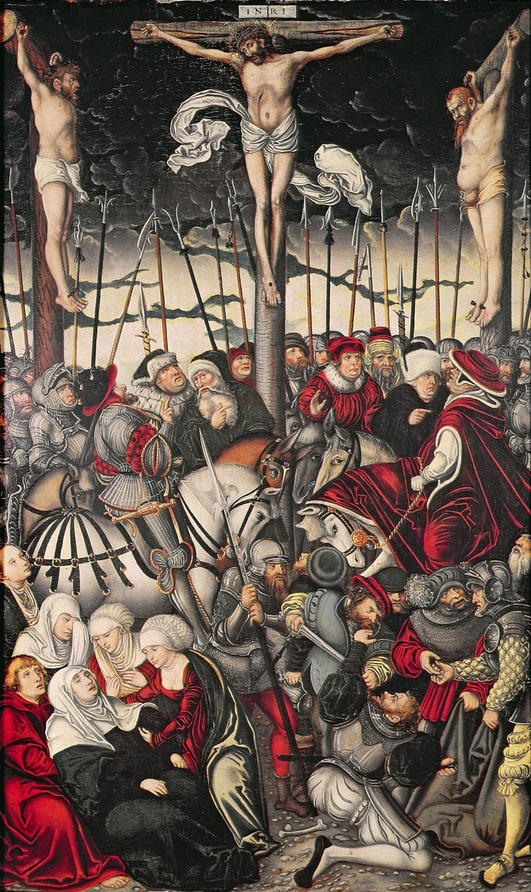 Kalvárie od Lucas Cranach the Elder
