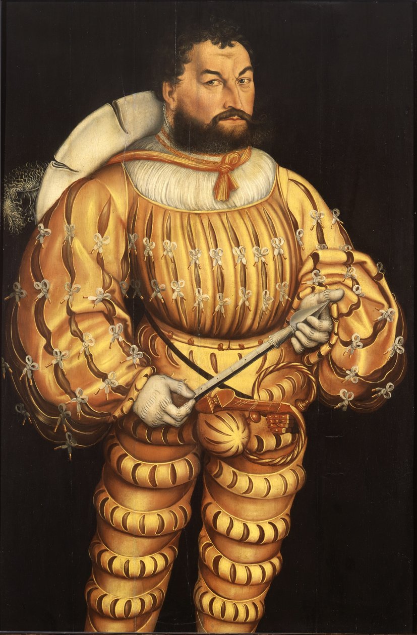 Vévoda Heinrich zbožný Saska od Lucas Cranach the Elder