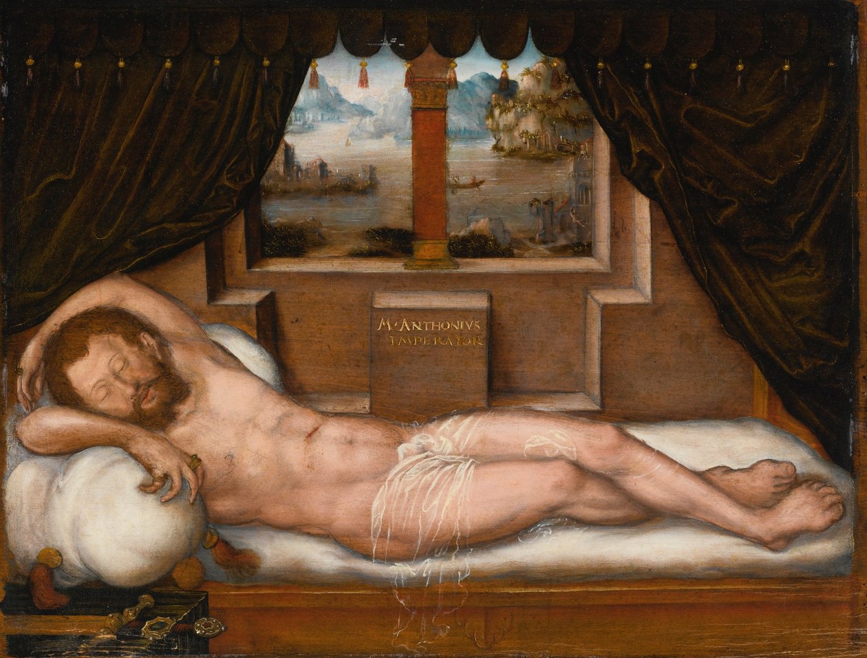 Umírající Marc Anthony od Lucas Cranach the Elder