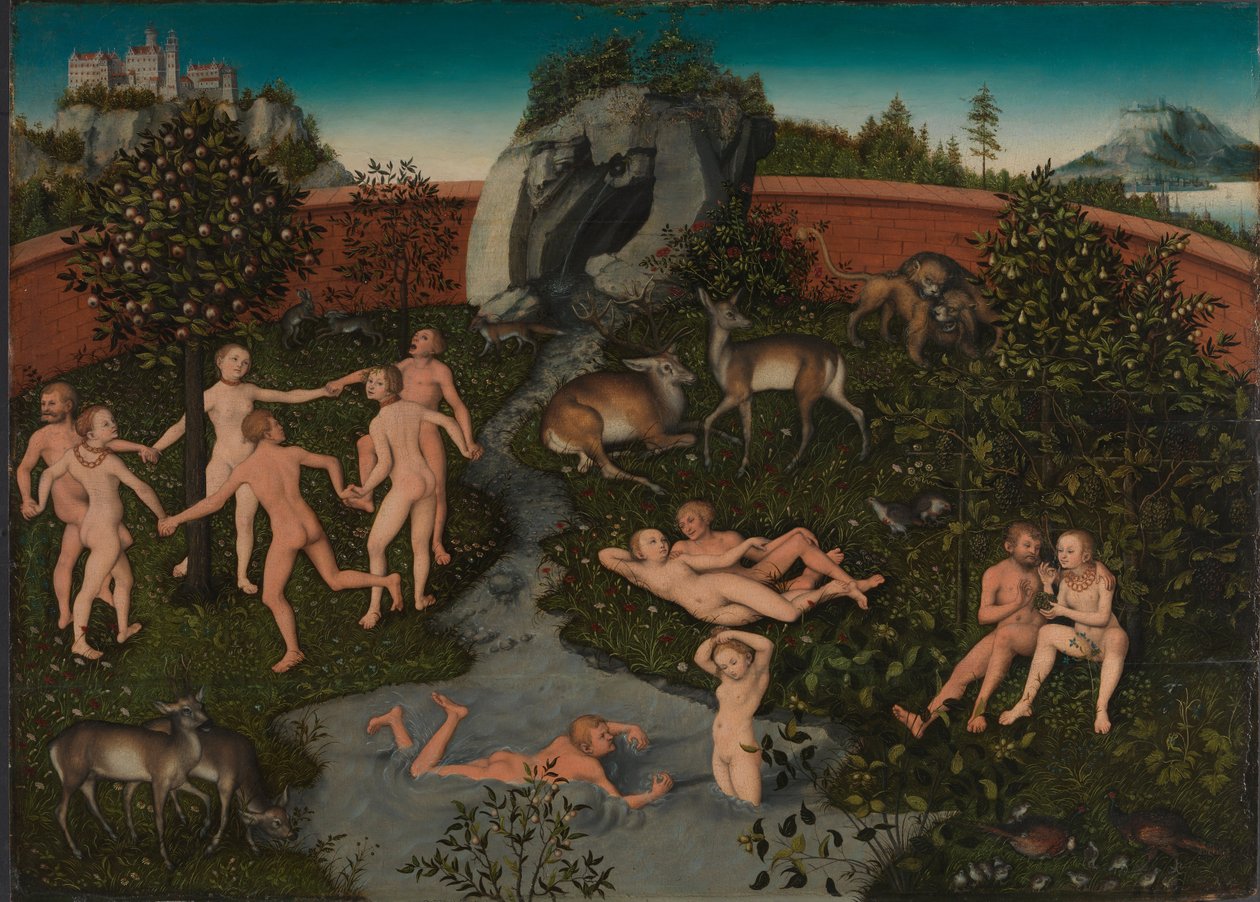 Zlatý věk od Lucas Cranach the Elder