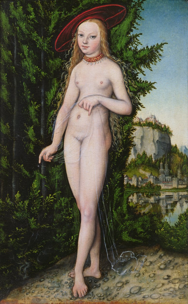 Venuše v krajině, 1529 od Lucas Cranach the Elder