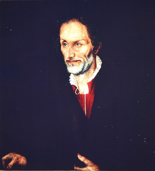 Portrét Philippa Melanchthona (1497-1560) 1543 od Lucas Cranach the Elder