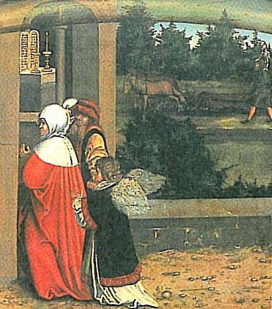 Podrobnosti o třetím přikázání Desatera od Lucas Cranach the Elder