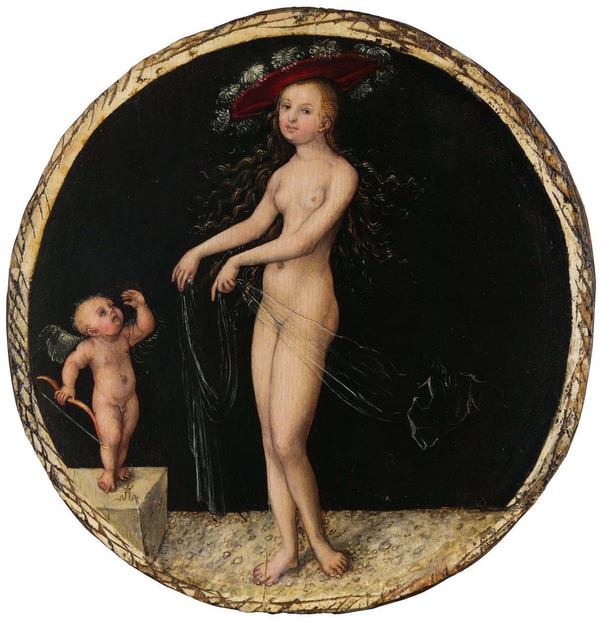 Venuše a Amor od Lucas Cranach the Elder