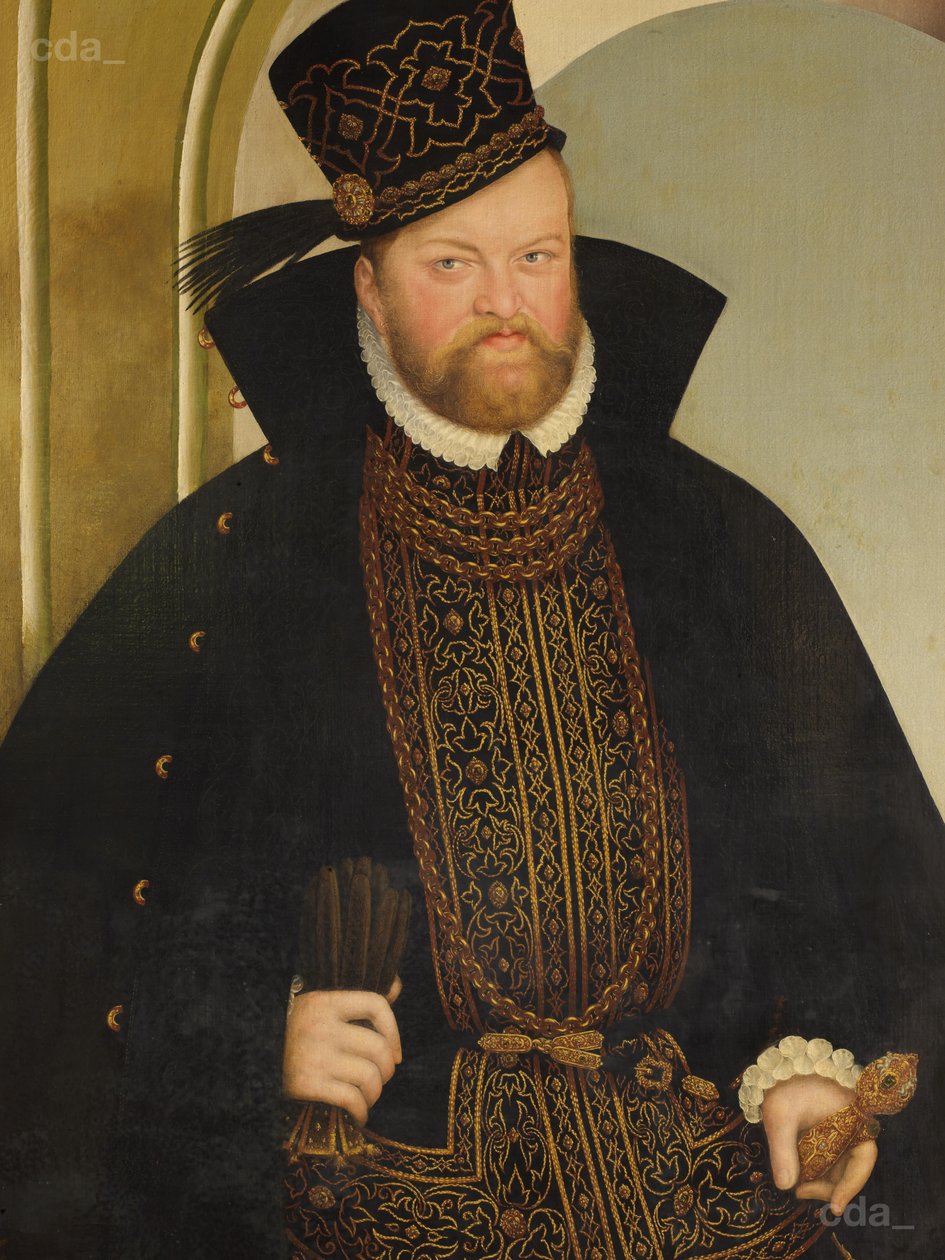 Portrét kurfiřta Augusta od Lucas Cranach the Younger  