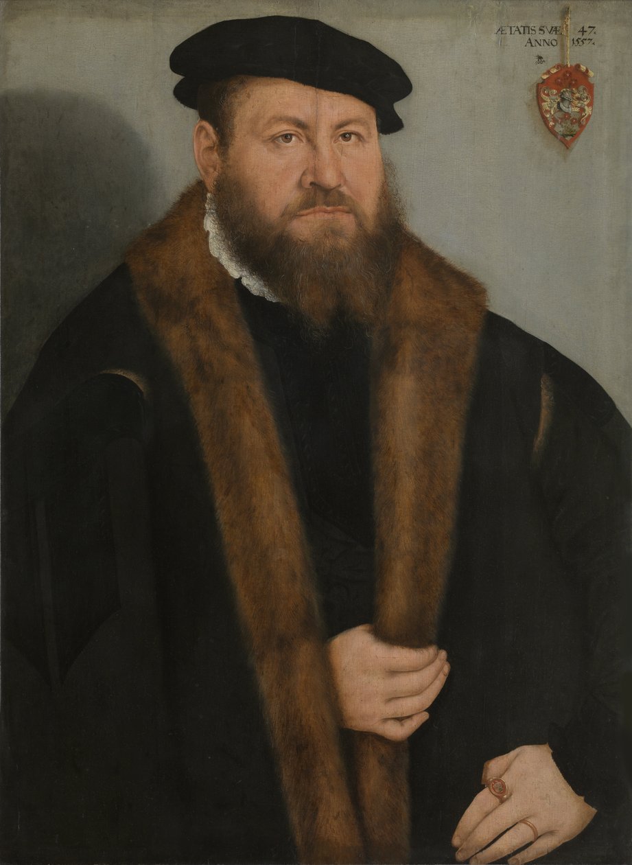 Portrét muže od Lucas Cranach the Younger  