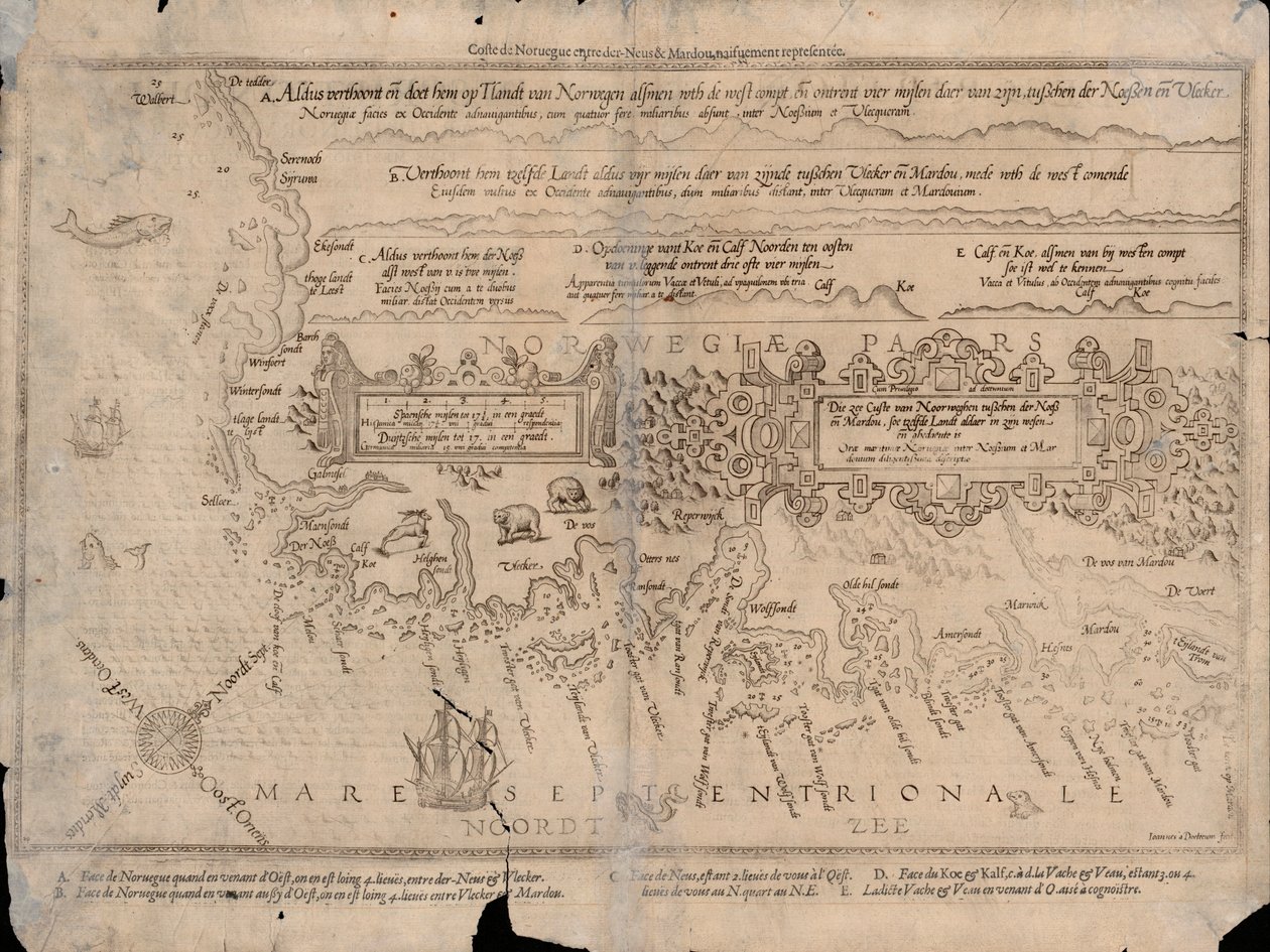 Valloton od Lucas Janszoon Waghenaer