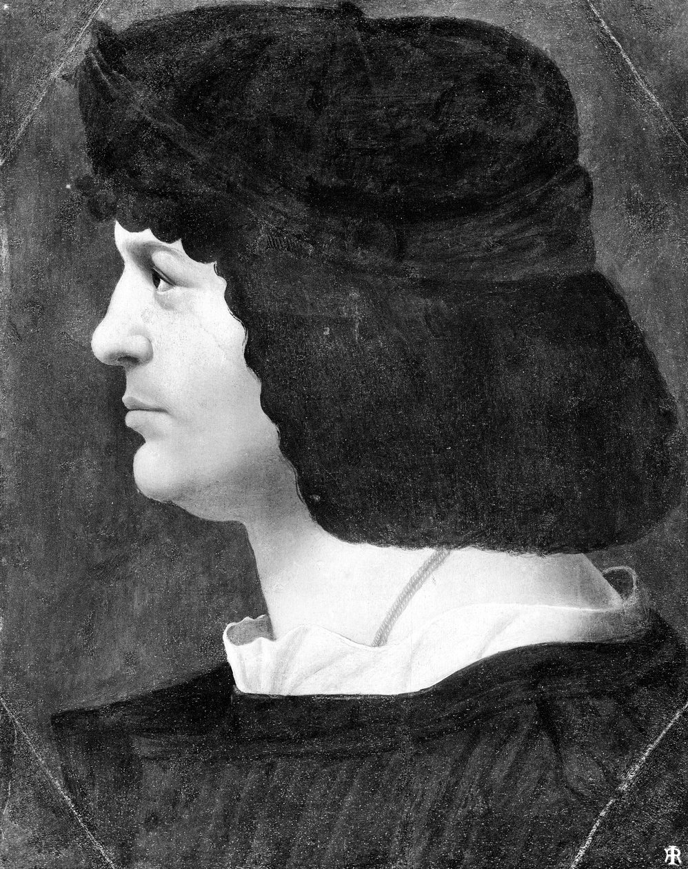 Autoportrét od Lucas van Leyden