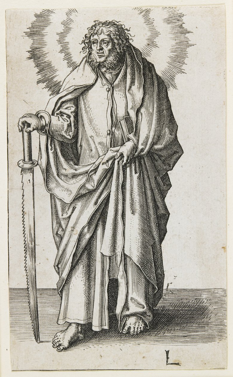 Svatý Jakub menší, 1510 od Lucas van Leyden