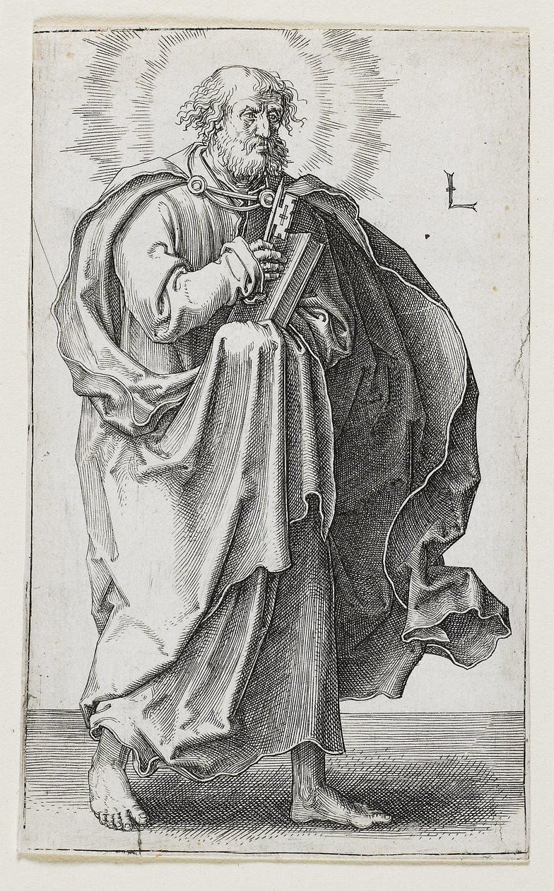 Svatý Petr, 1510 od Lucas van Leyden