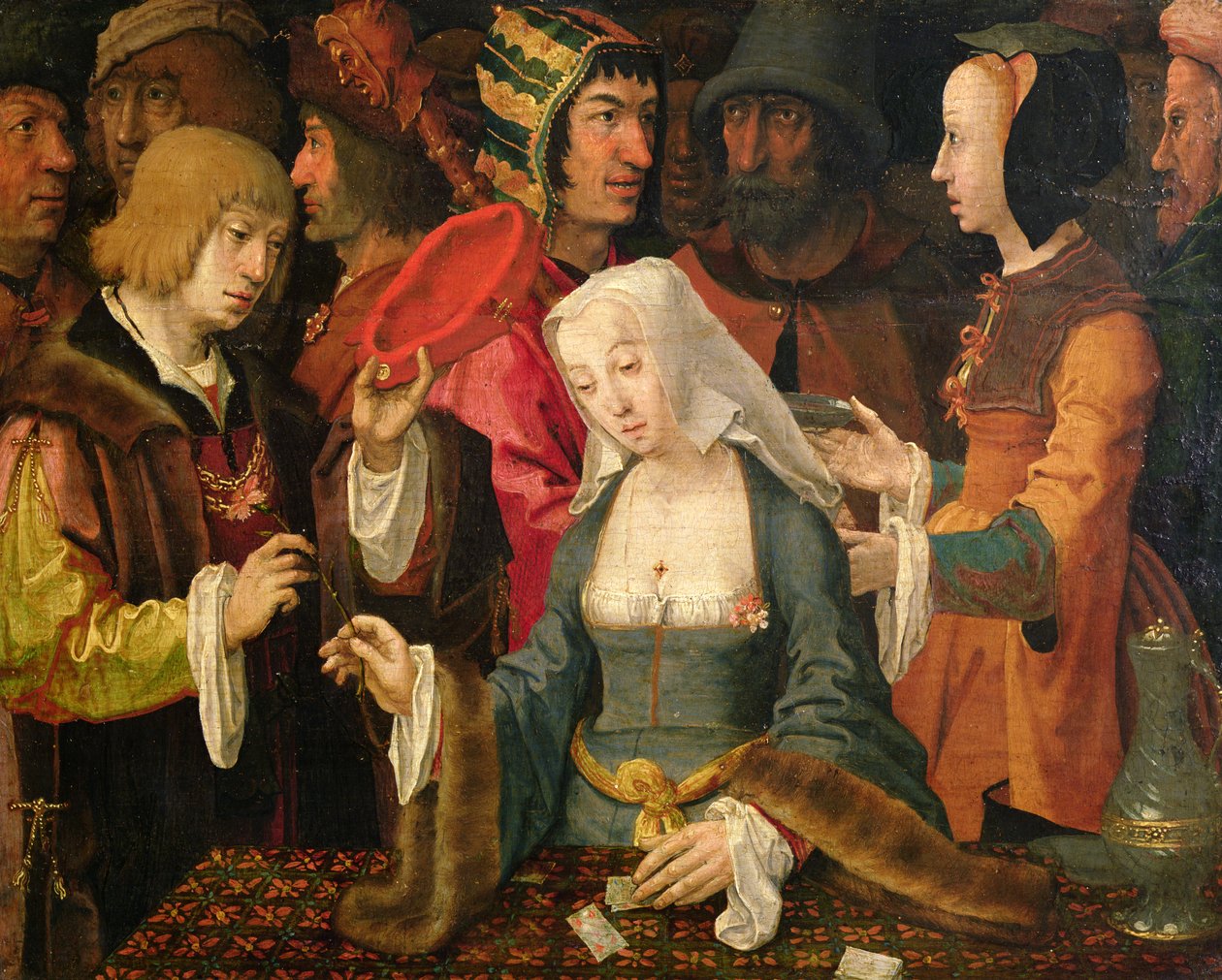 Věštkyně od Lucas van Leyden