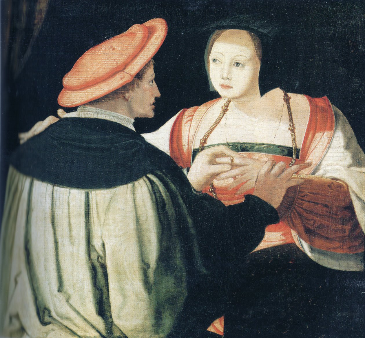 zasnoubení od Lucas van Leyden