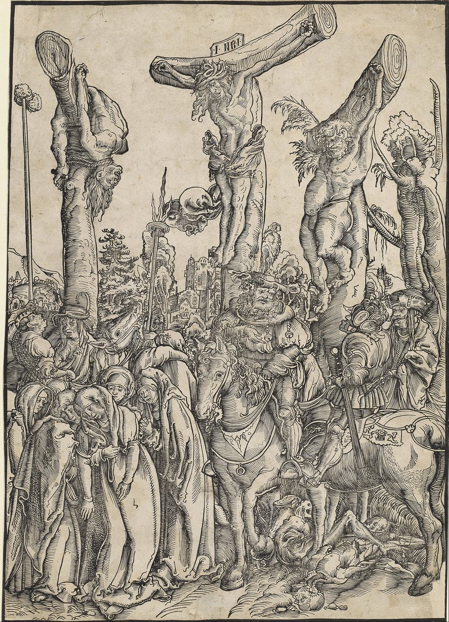 Ukřižování od Lucas Cranach the Elder