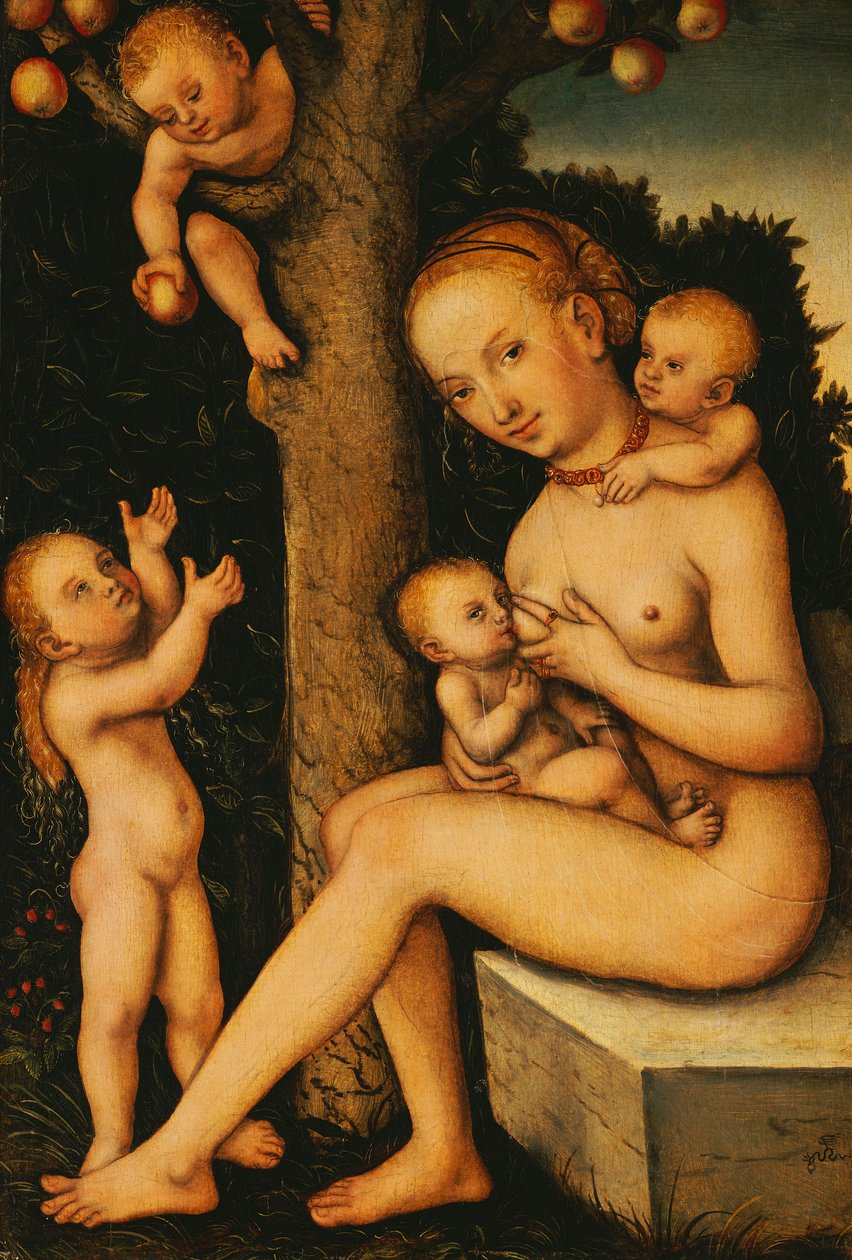 Charita od Lucas Cranach