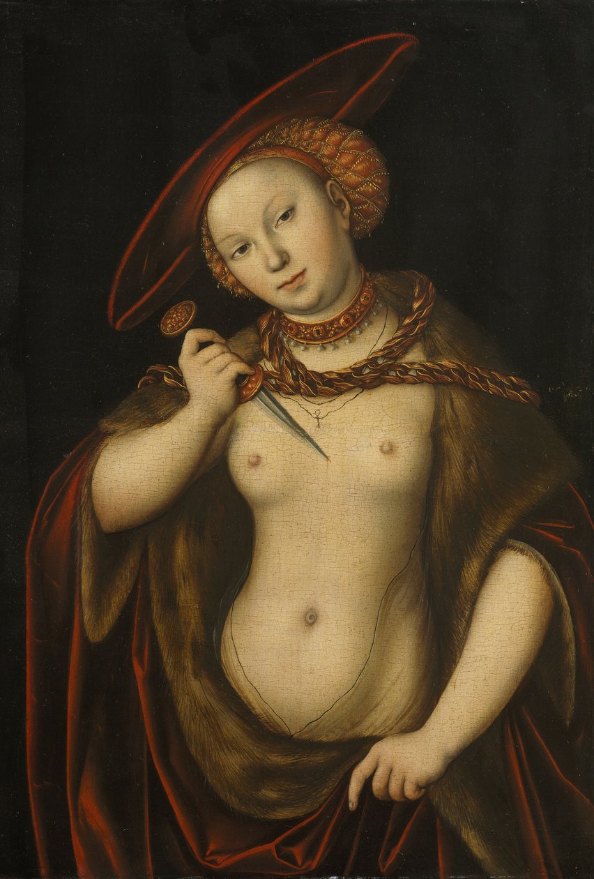 Lukrécie od Lucas Cranach