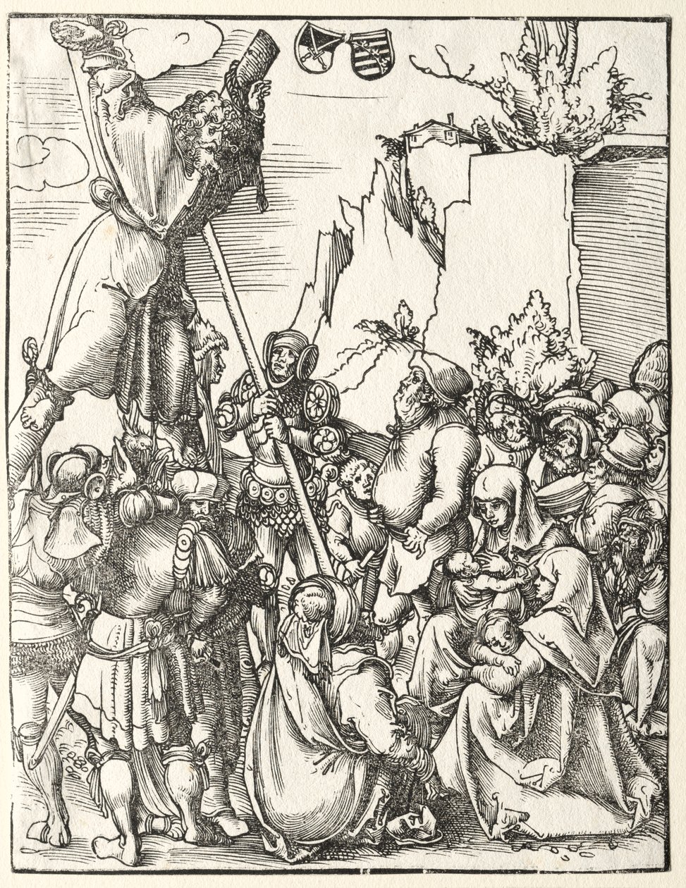 Umučení svatého Ondřeje od Lucas Cranach