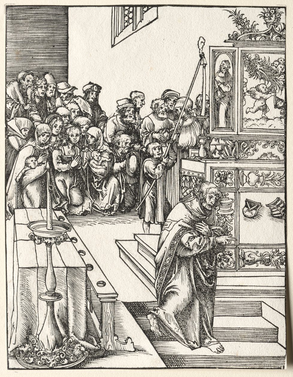 Umučení svatého Jana od Lucas Cranach