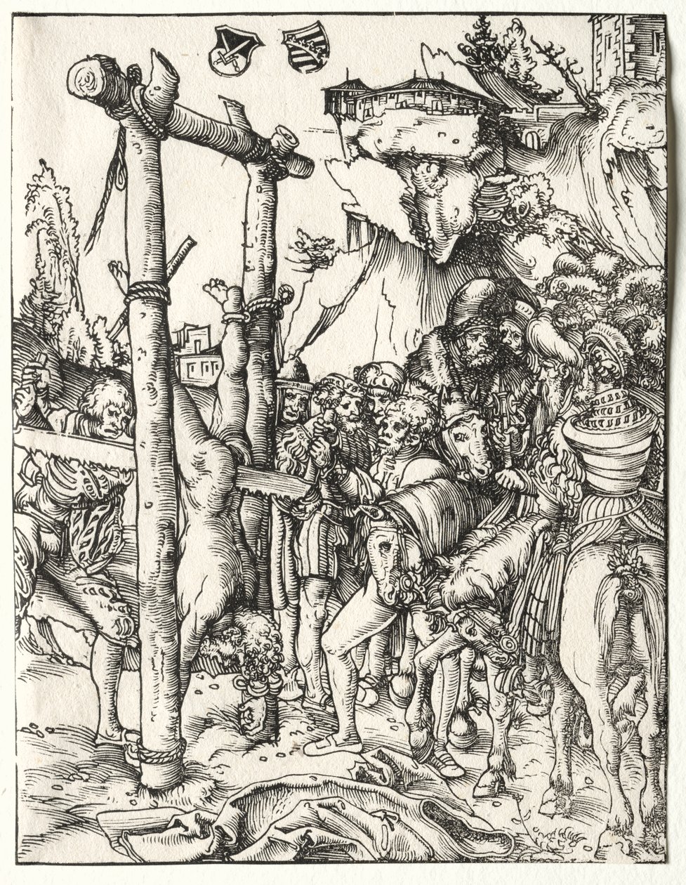 Umučení svatého Simeona od Lucas Cranach