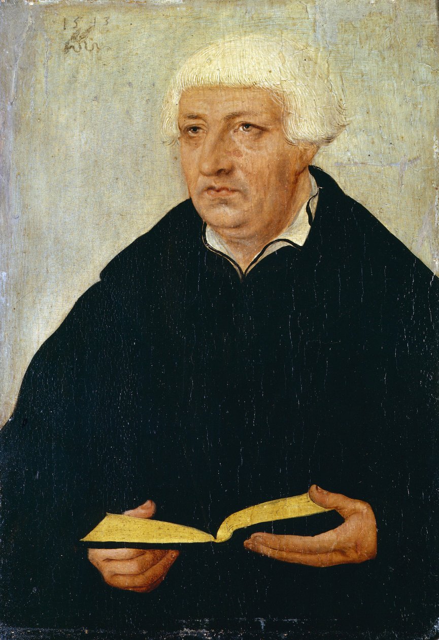 Portrét Johannese Bugenhagena od Lucas Cranach