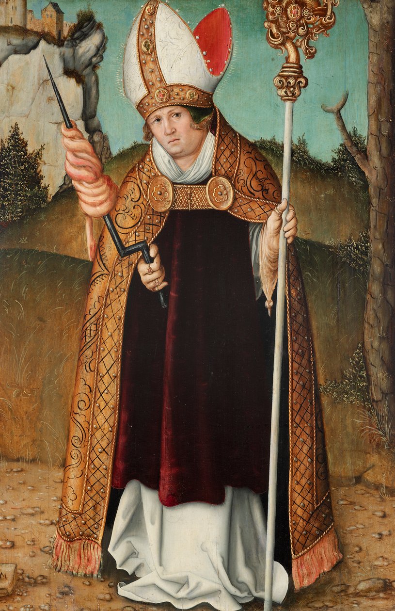 Hl. Erasmus od Lucas Cranach d. Ä.